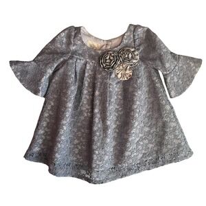 LAURA Ashley Lace Dress l Size 12 Months